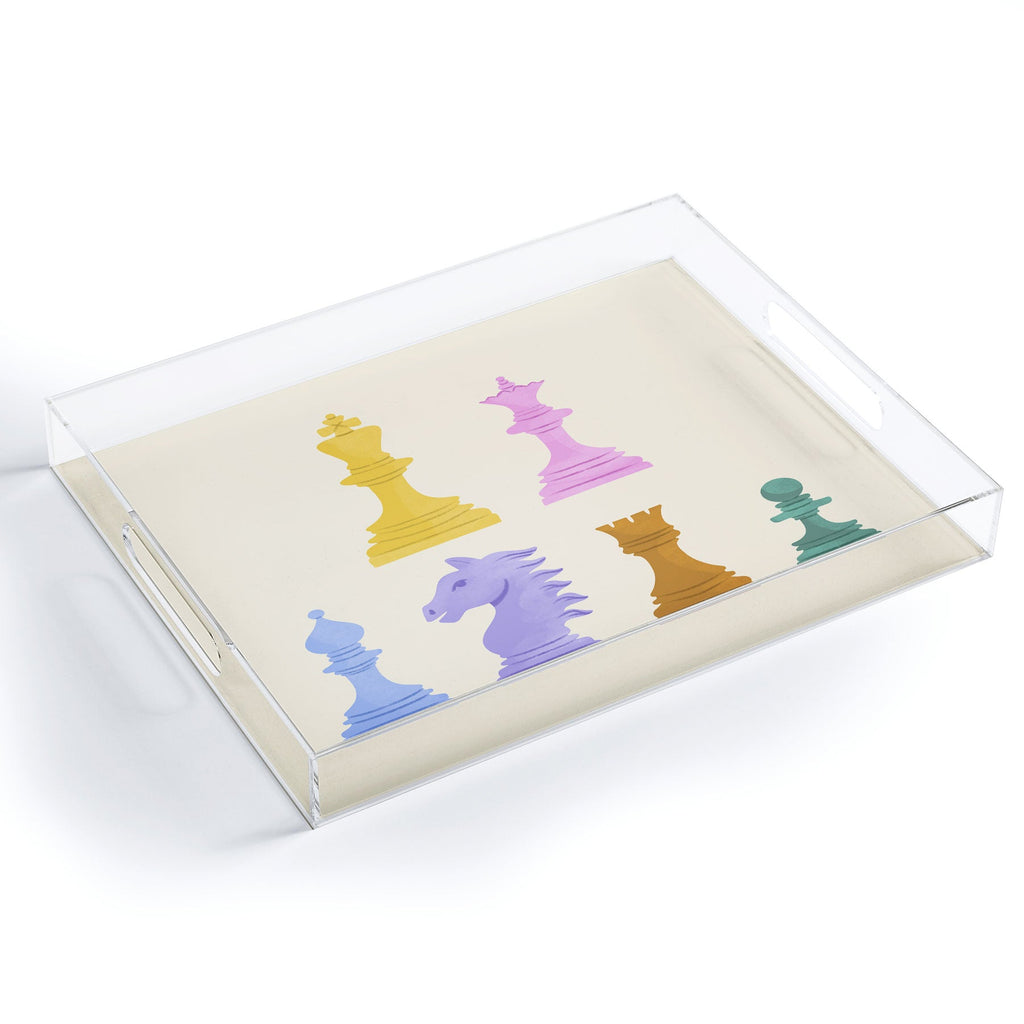 Design by Spark Chess Acrylic Tray