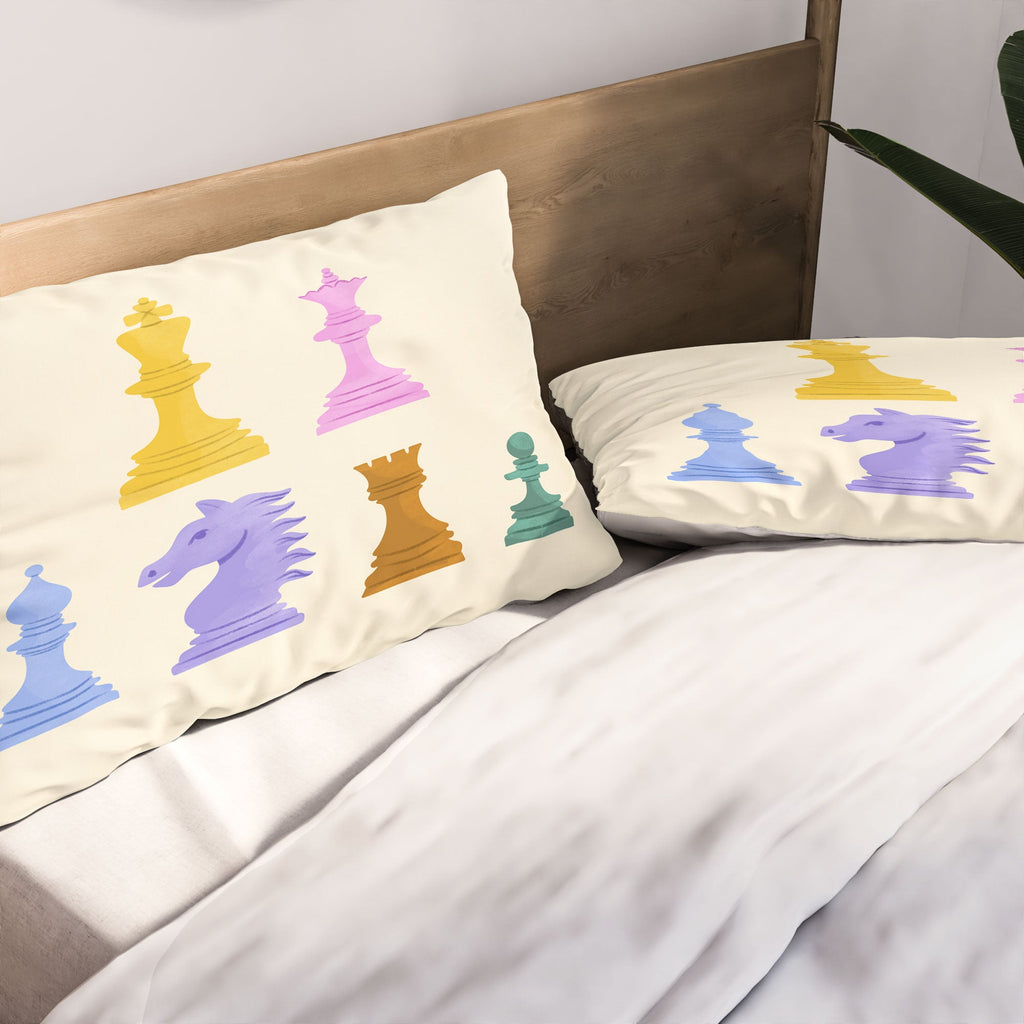 Design by Spark Chess Pillow Shams