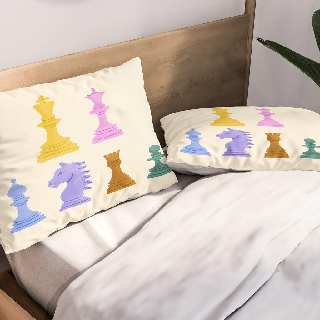 Design by Spark Chess Pillow Shams