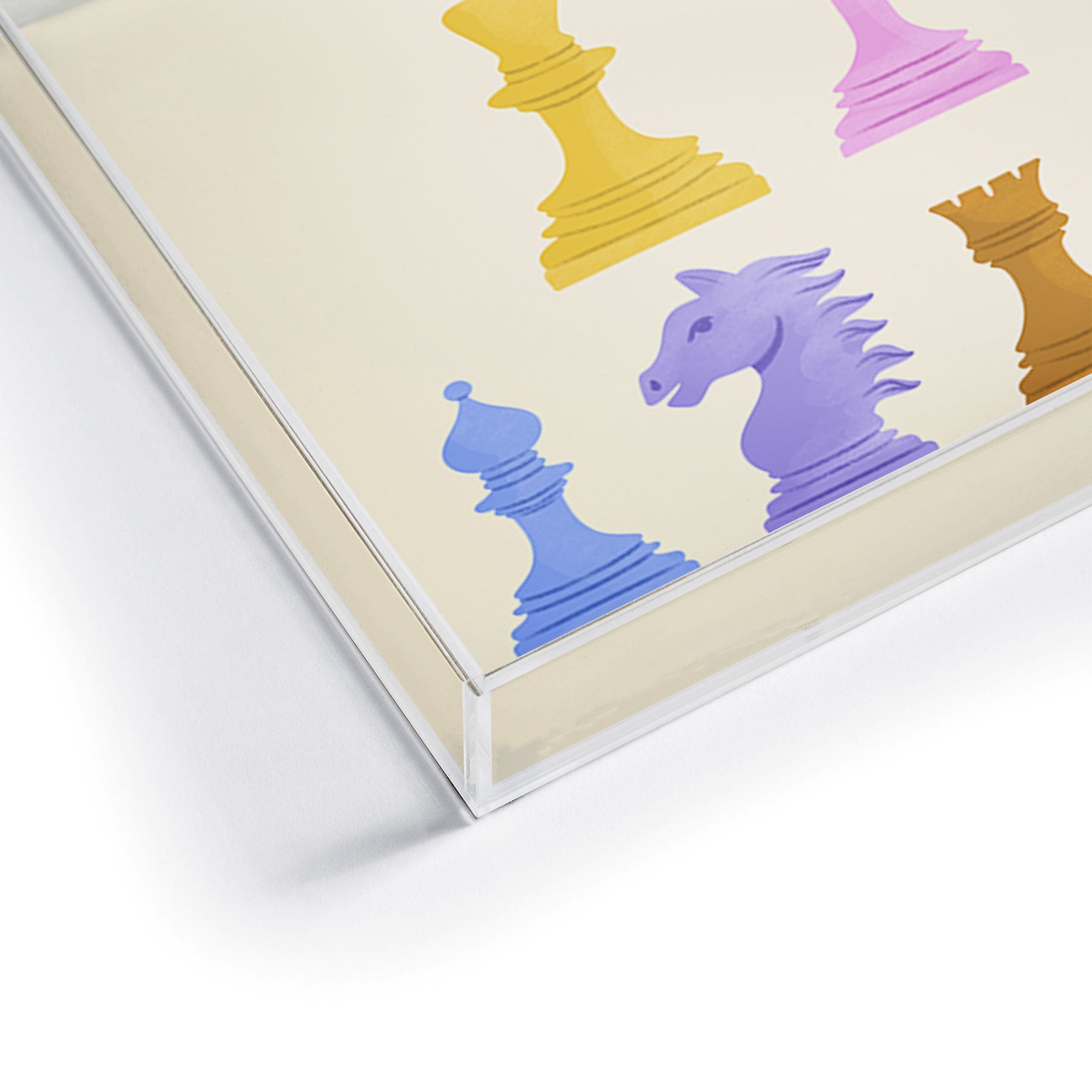 Design by Spark Chess Acrylic Tray