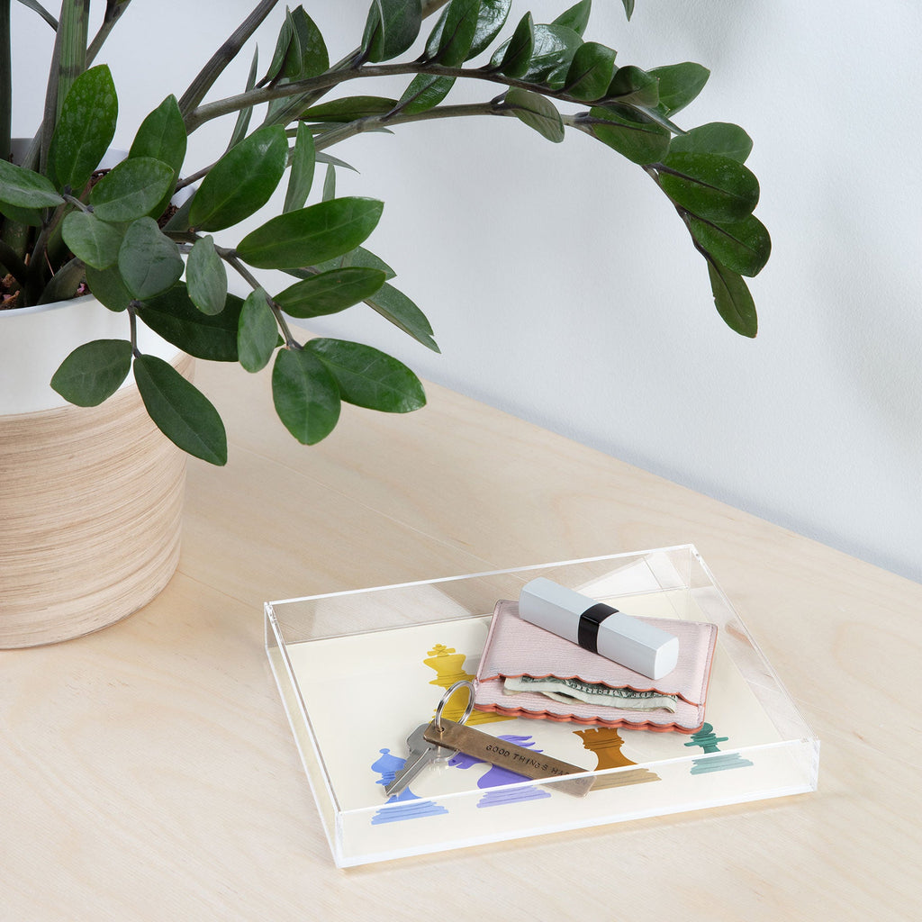 Design by Spark Chess Acrylic Tray