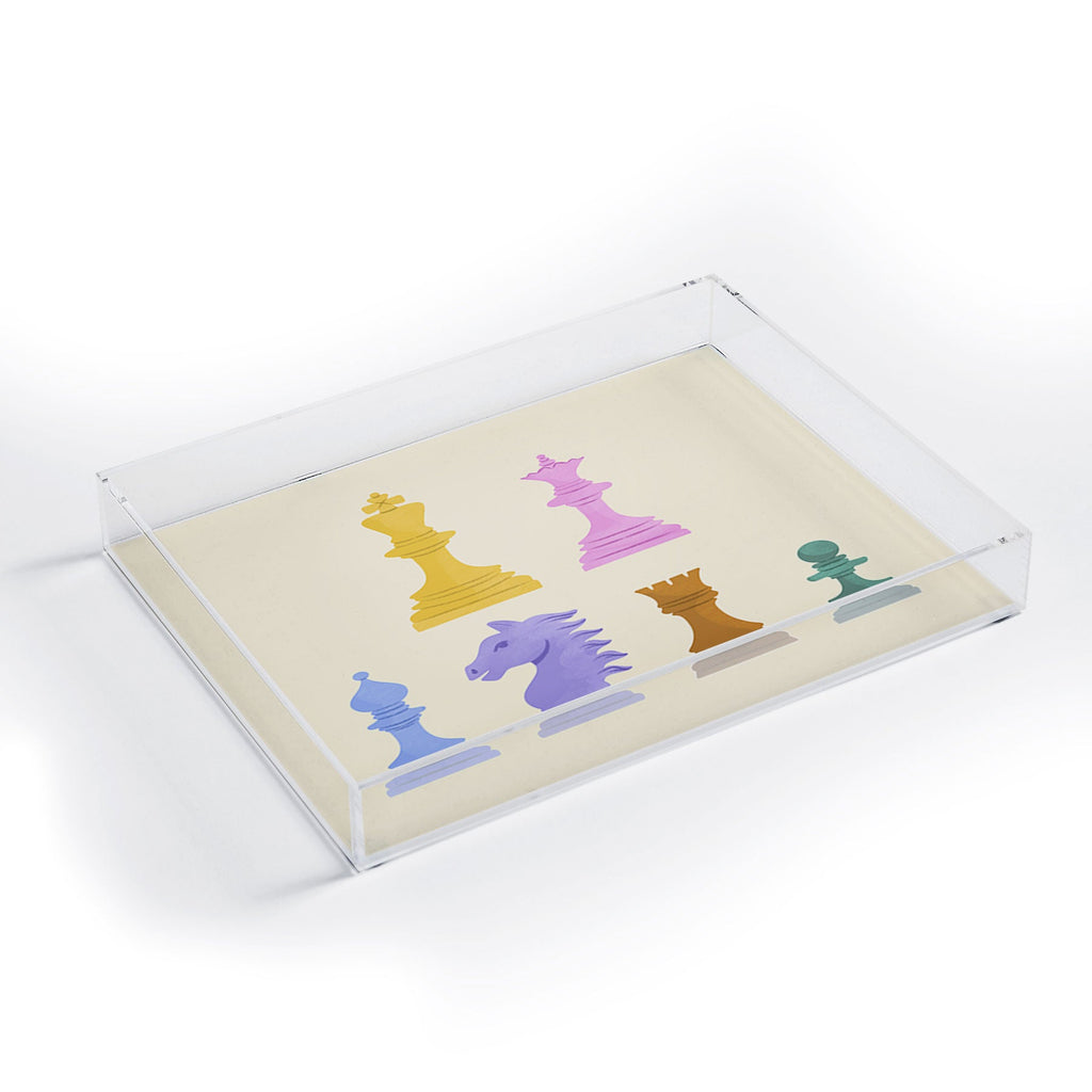 Design by Spark Chess Acrylic Tray
