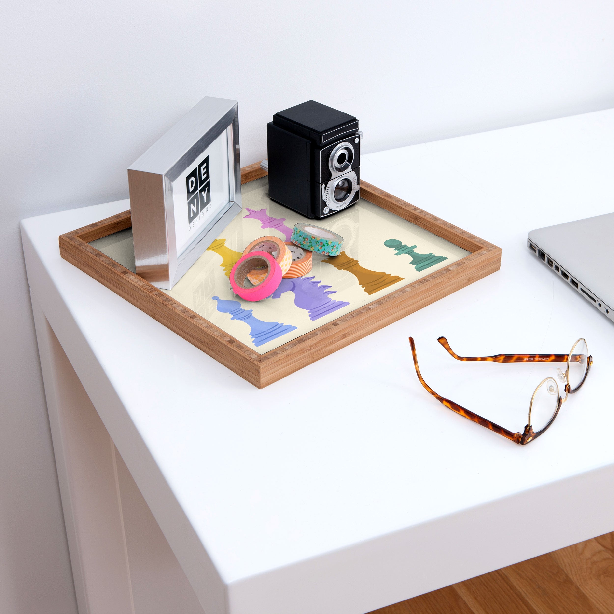 Design by Spark Chess Square Tray