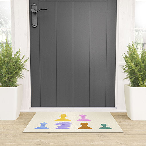 Design by Spark Chess Welcome Mat