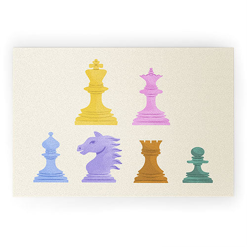 Design by Spark Chess Welcome Mat