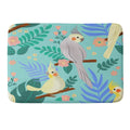 Design by Spark Cockatiel Beauty Memory Foam Bath Mat