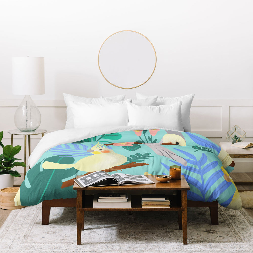 Design by Spark Cockatiel Beauty Duvet Cover