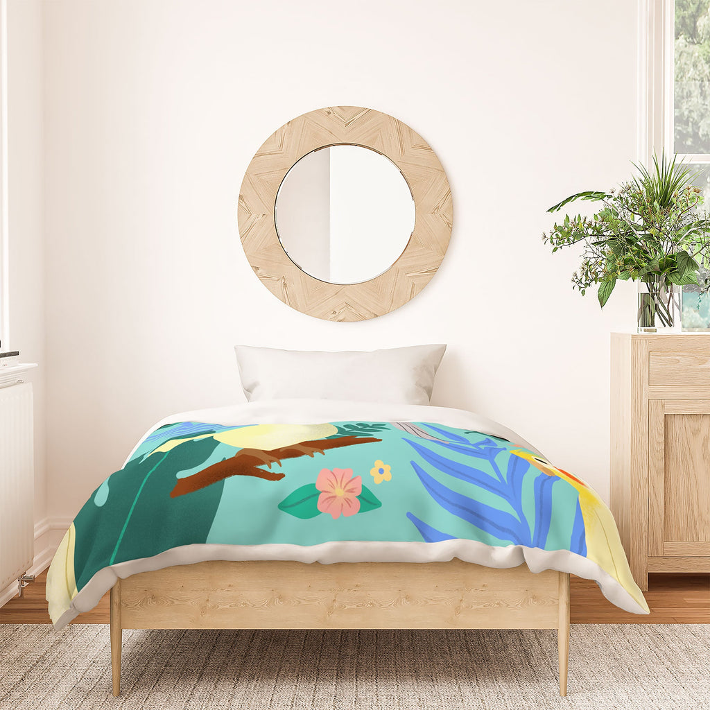 Design by Spark Cockatiel Beauty Duvet Cover