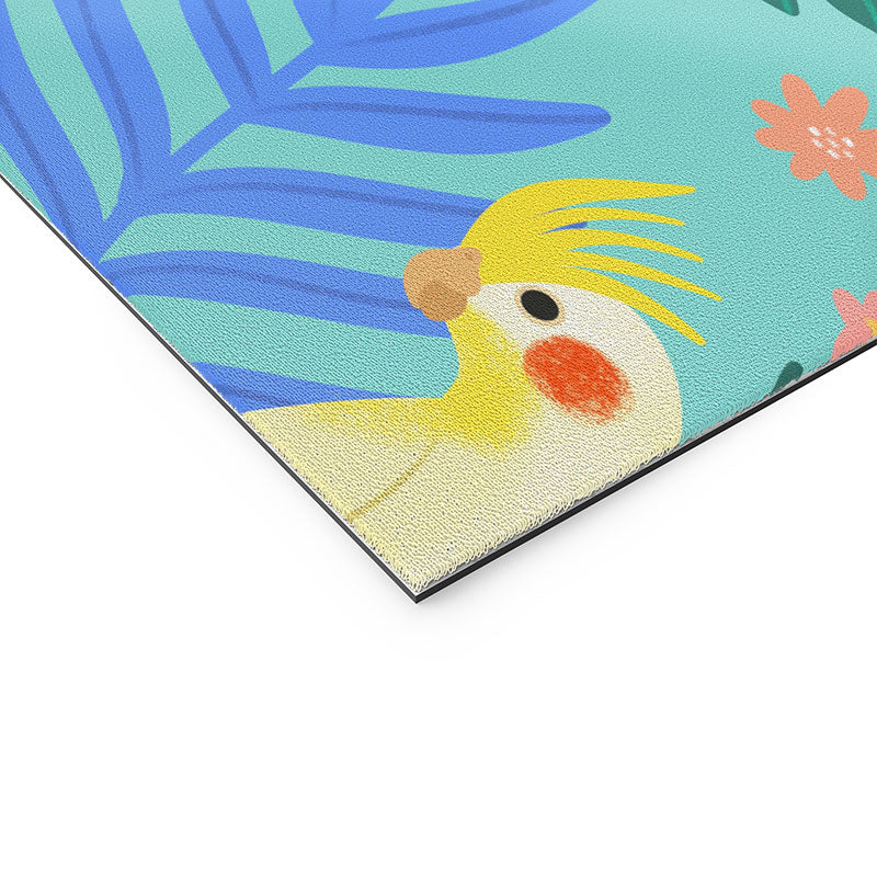 Design by Spark Cockatiel Beauty Welcome Mat