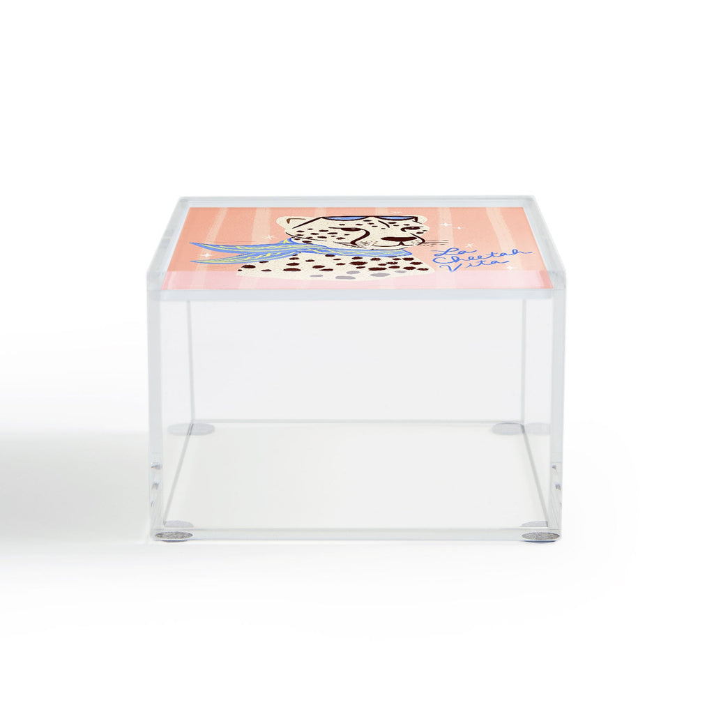 Design by Spark La Cheetah Vita Acrylic Box
