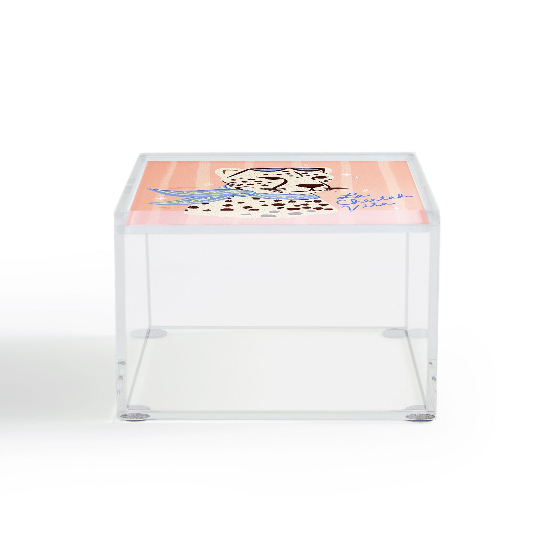 Design by Spark La Cheetah Vita Acrylic Box