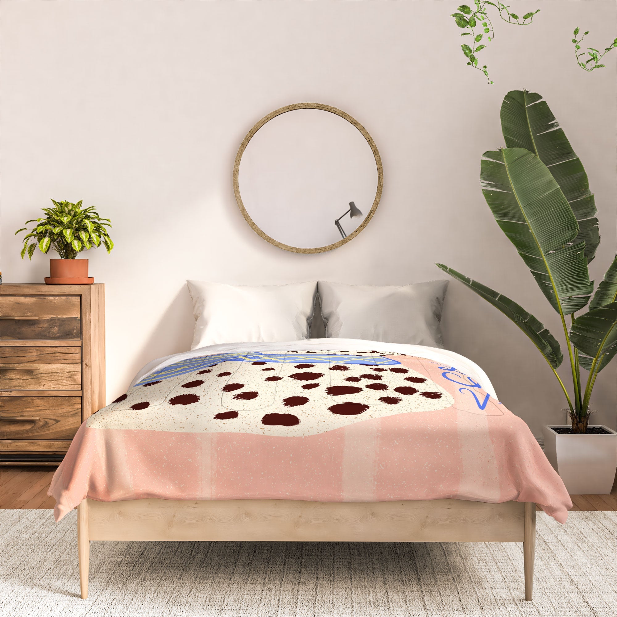 Design by Spark La Cheetah Vita Comforter