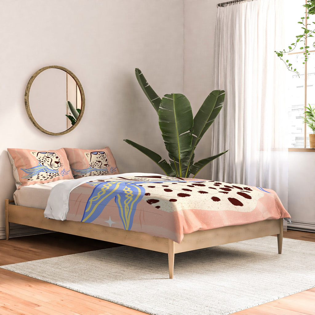 Design by Spark La Cheetah Vita Comforter