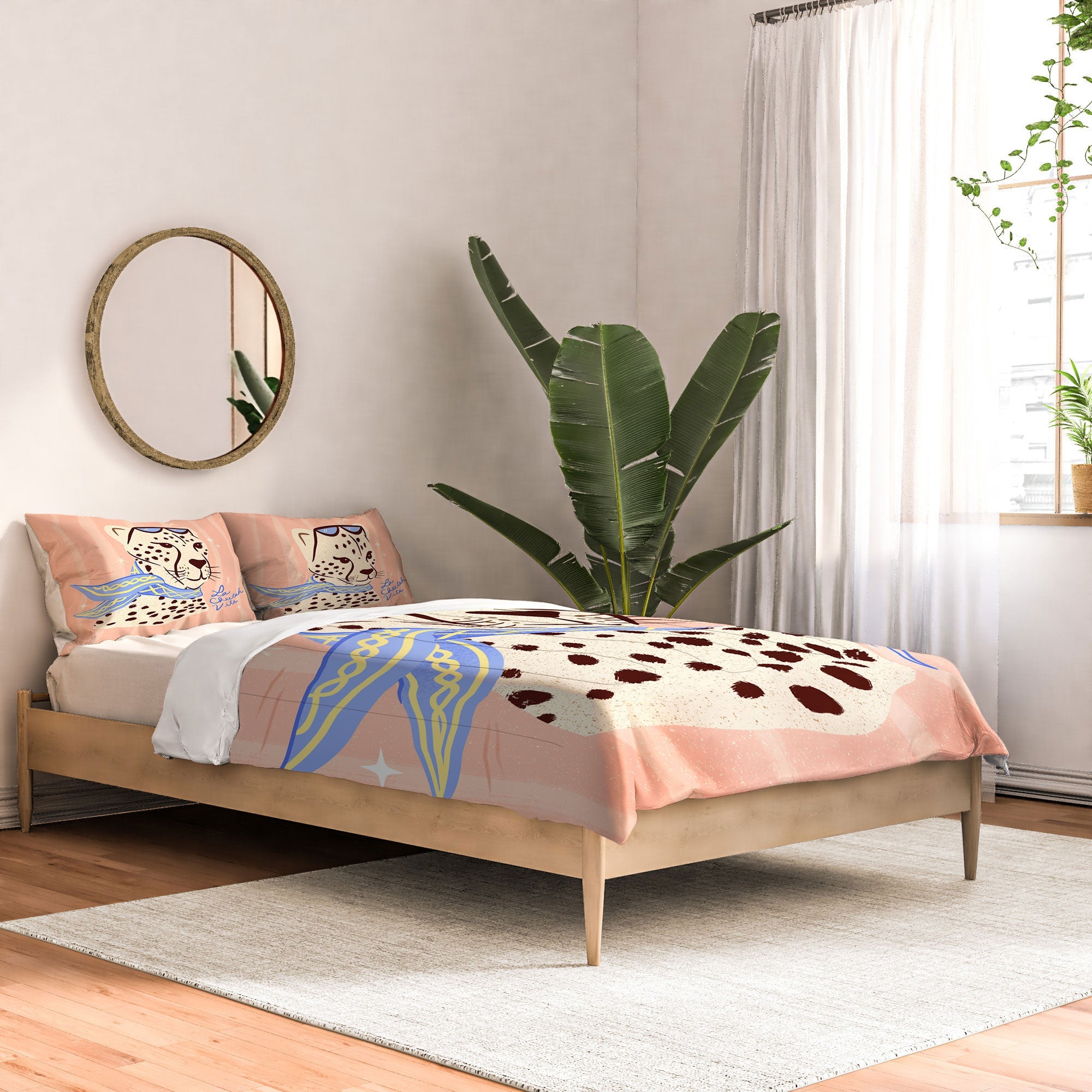 Design by Spark La Cheetah Vita Comforter