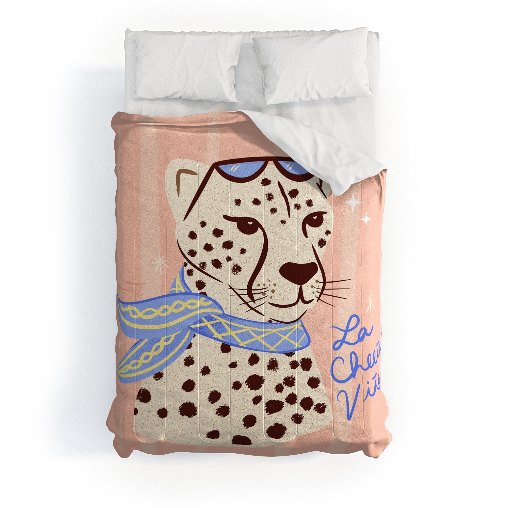 Design by Spark La Cheetah Vita Comforter