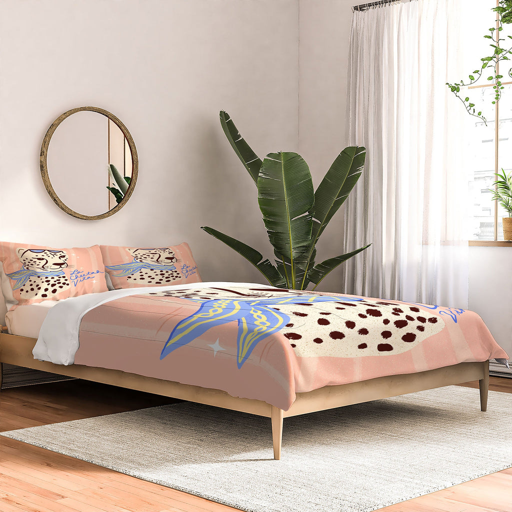 Design by Spark La Cheetah Vita Comforter