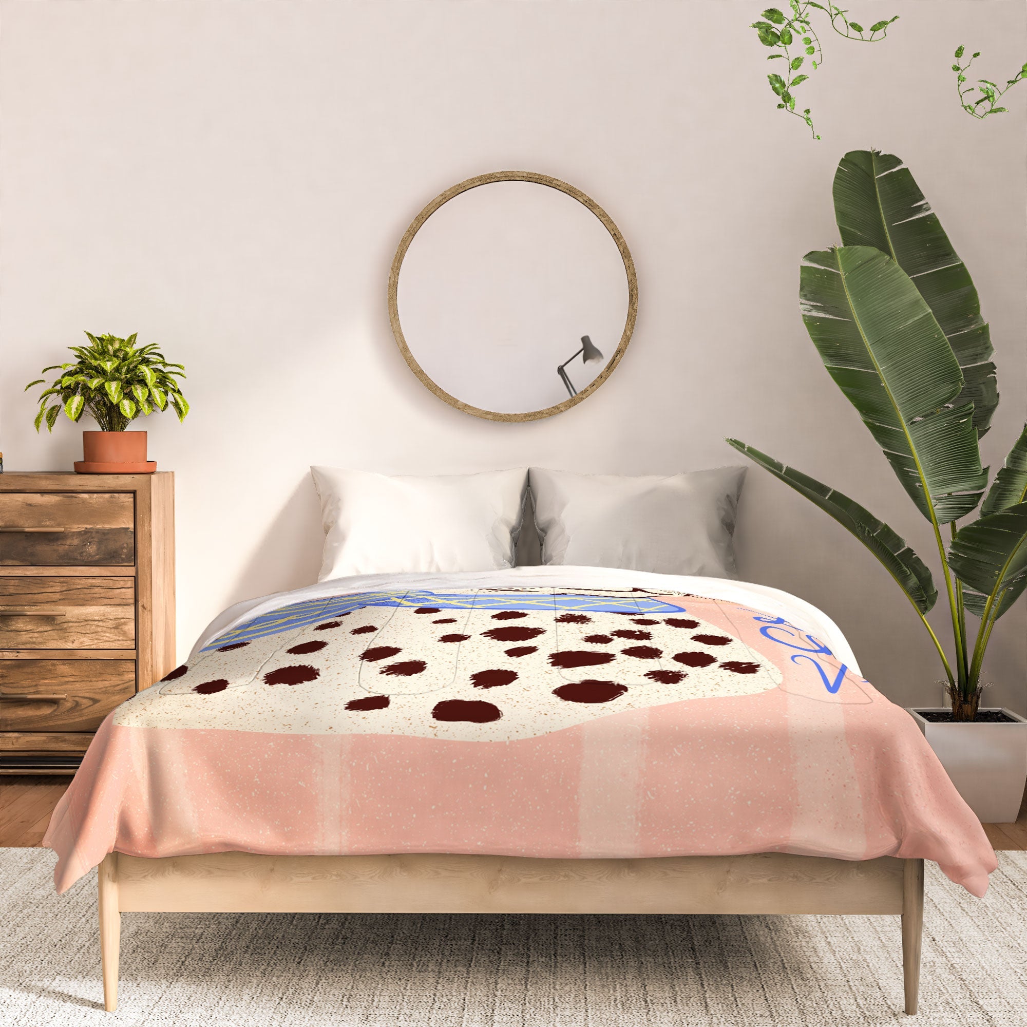 Design by Spark La Cheetah Vita Comforter
