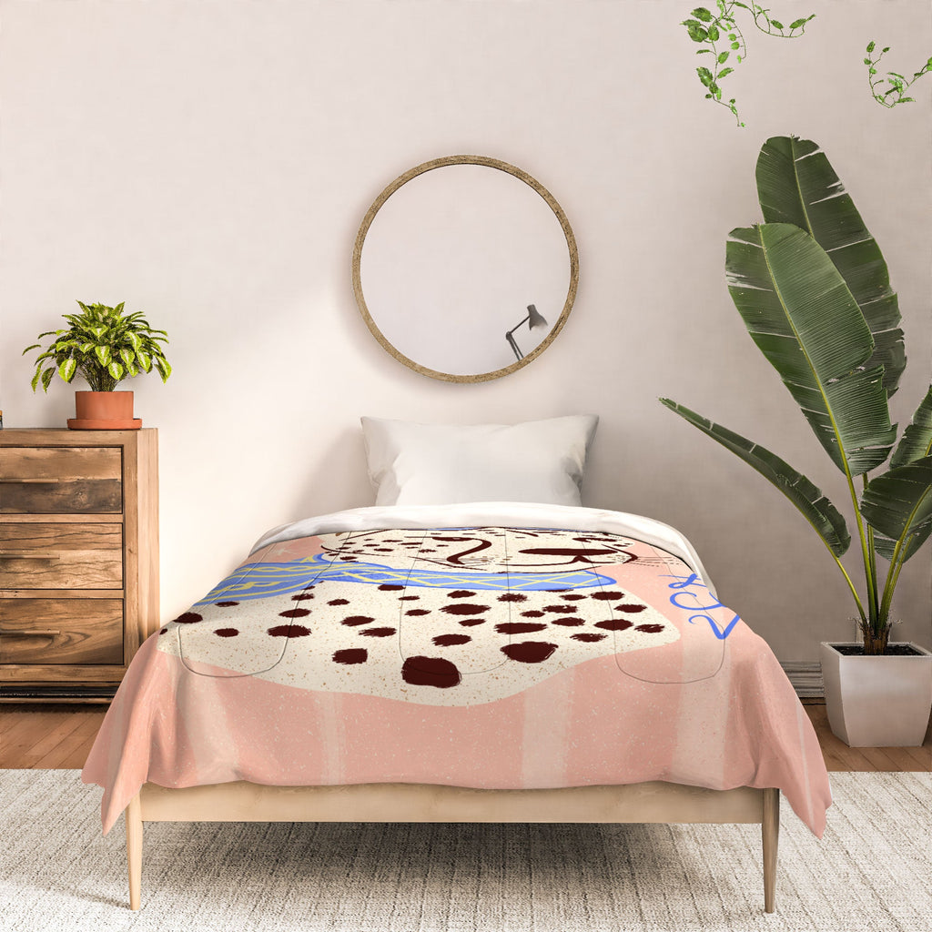 Design by Spark La Cheetah Vita Comforter