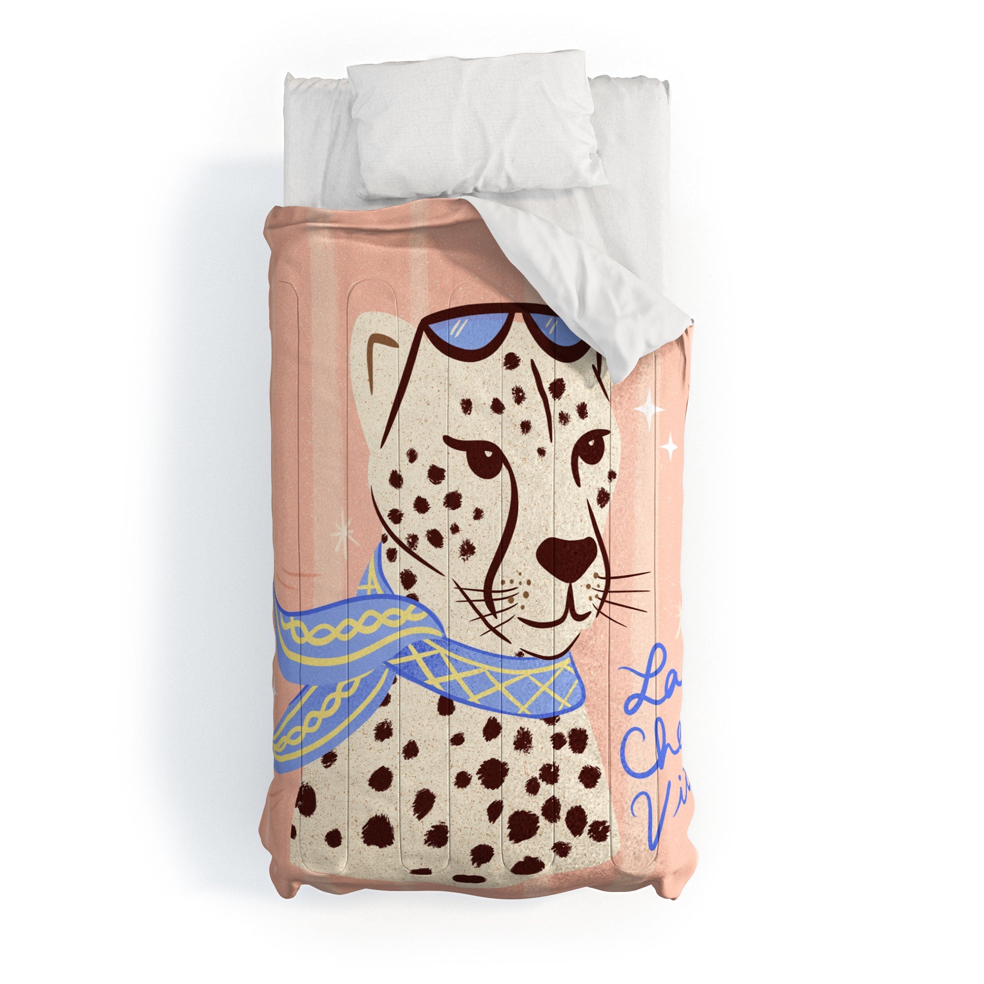 Design by Spark La Cheetah Vita Comforter