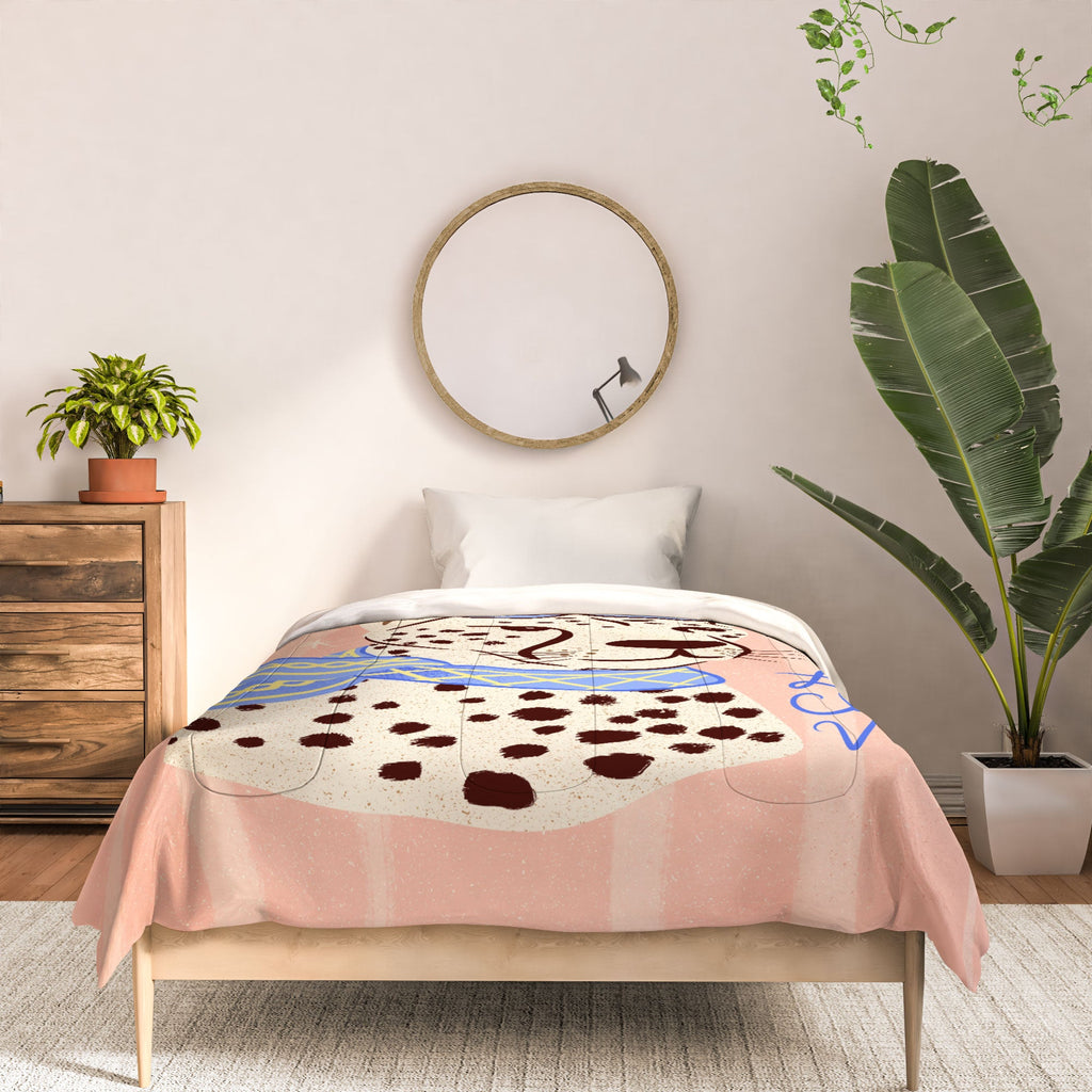 Design by Spark La Cheetah Vita Comforter