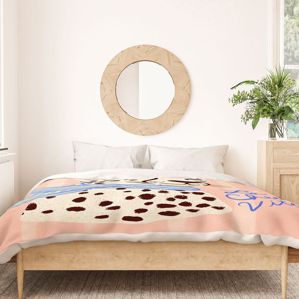 Design by Spark La Cheetah Vita Duvet Cover