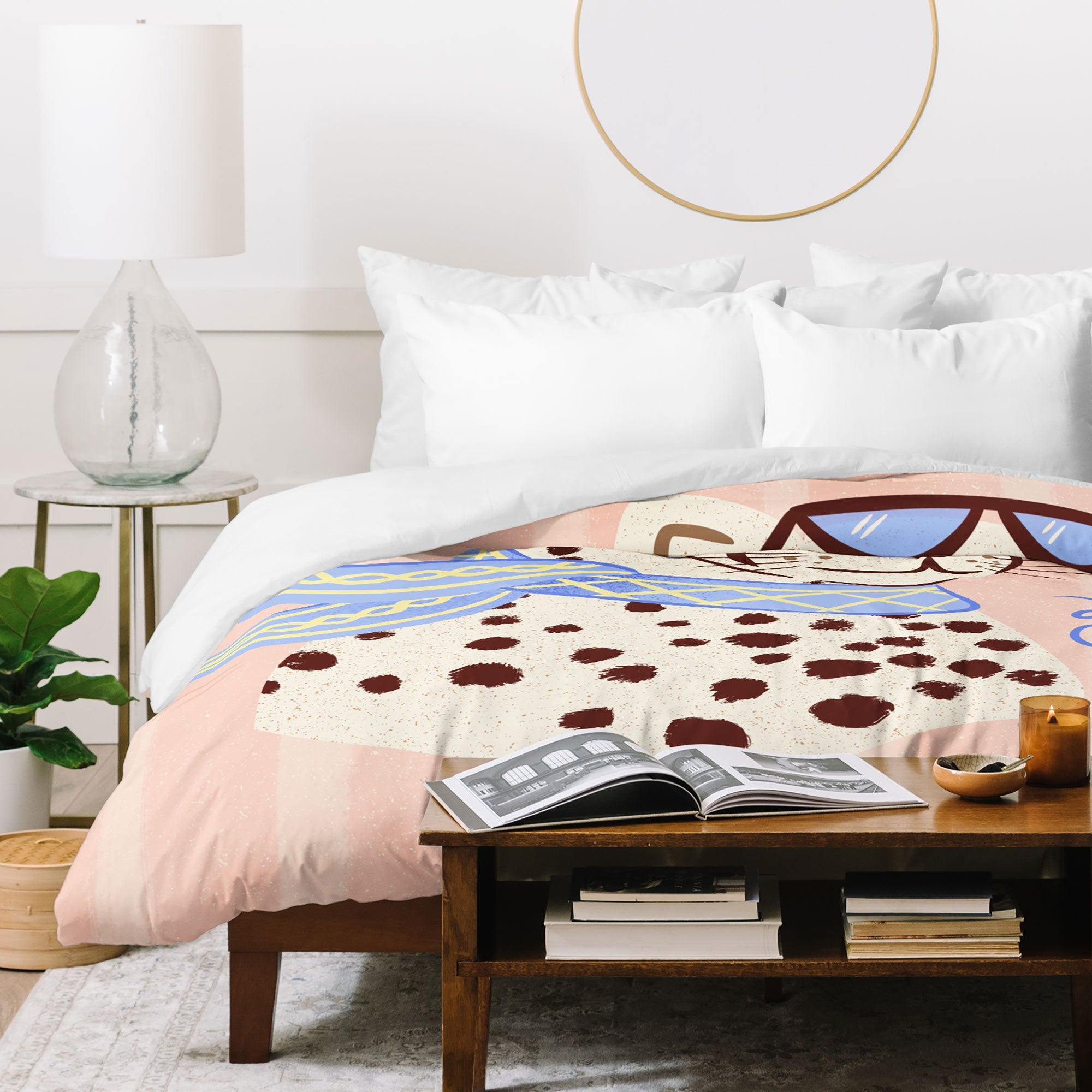 Design by Spark La Cheetah Vita Duvet Cover
