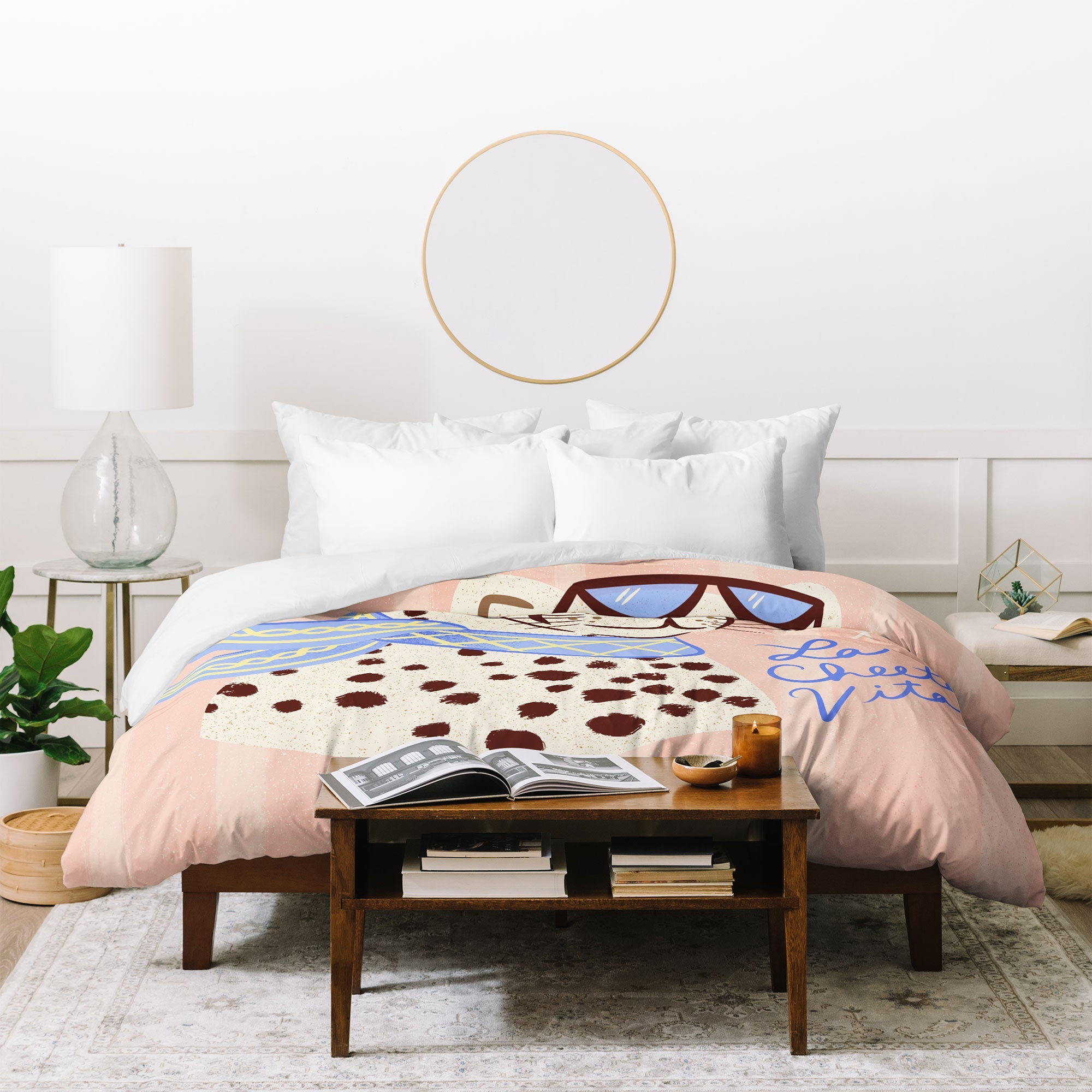 Design by Spark La Cheetah Vita Duvet Cover