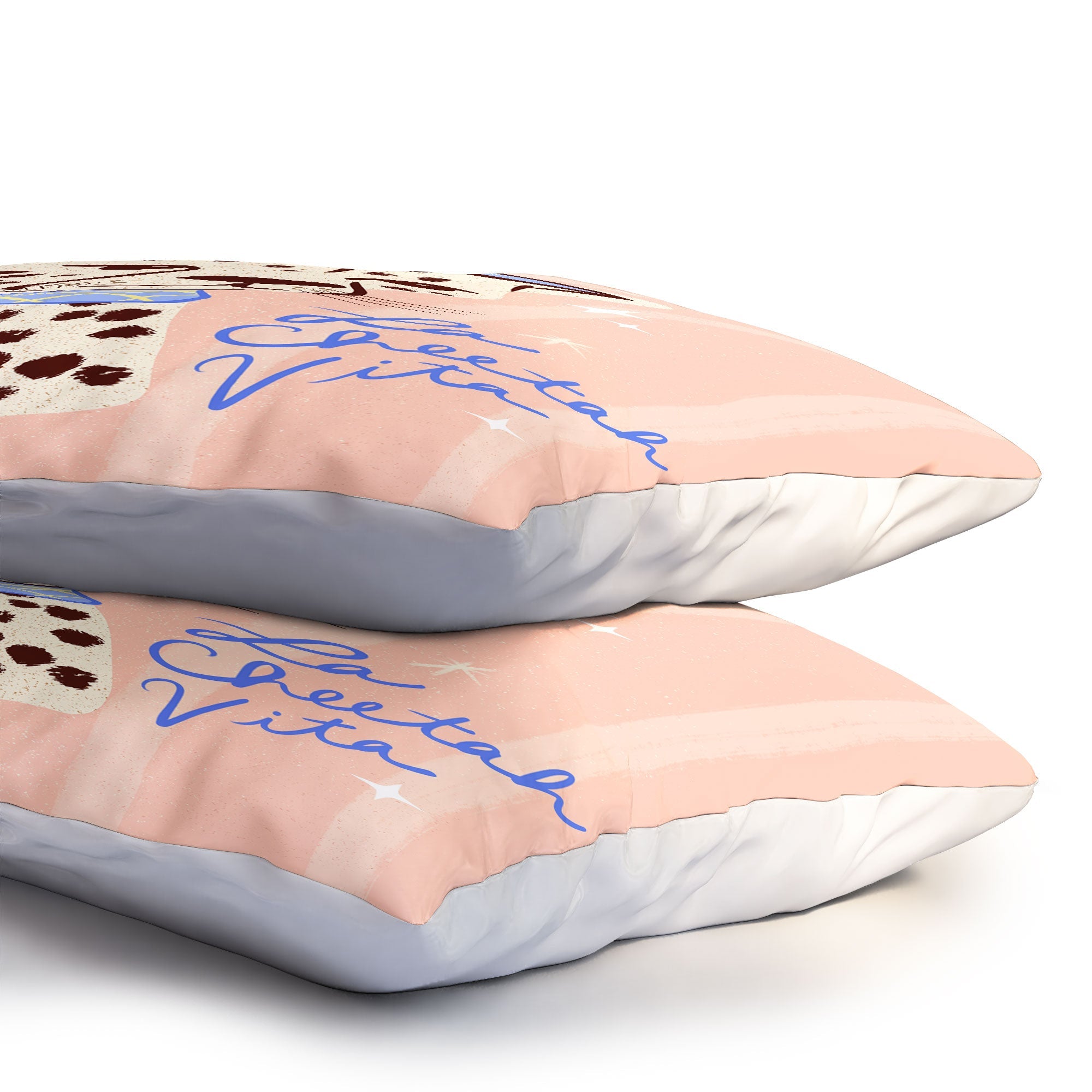 Design by Spark La Cheetah Vita Pillow Shams