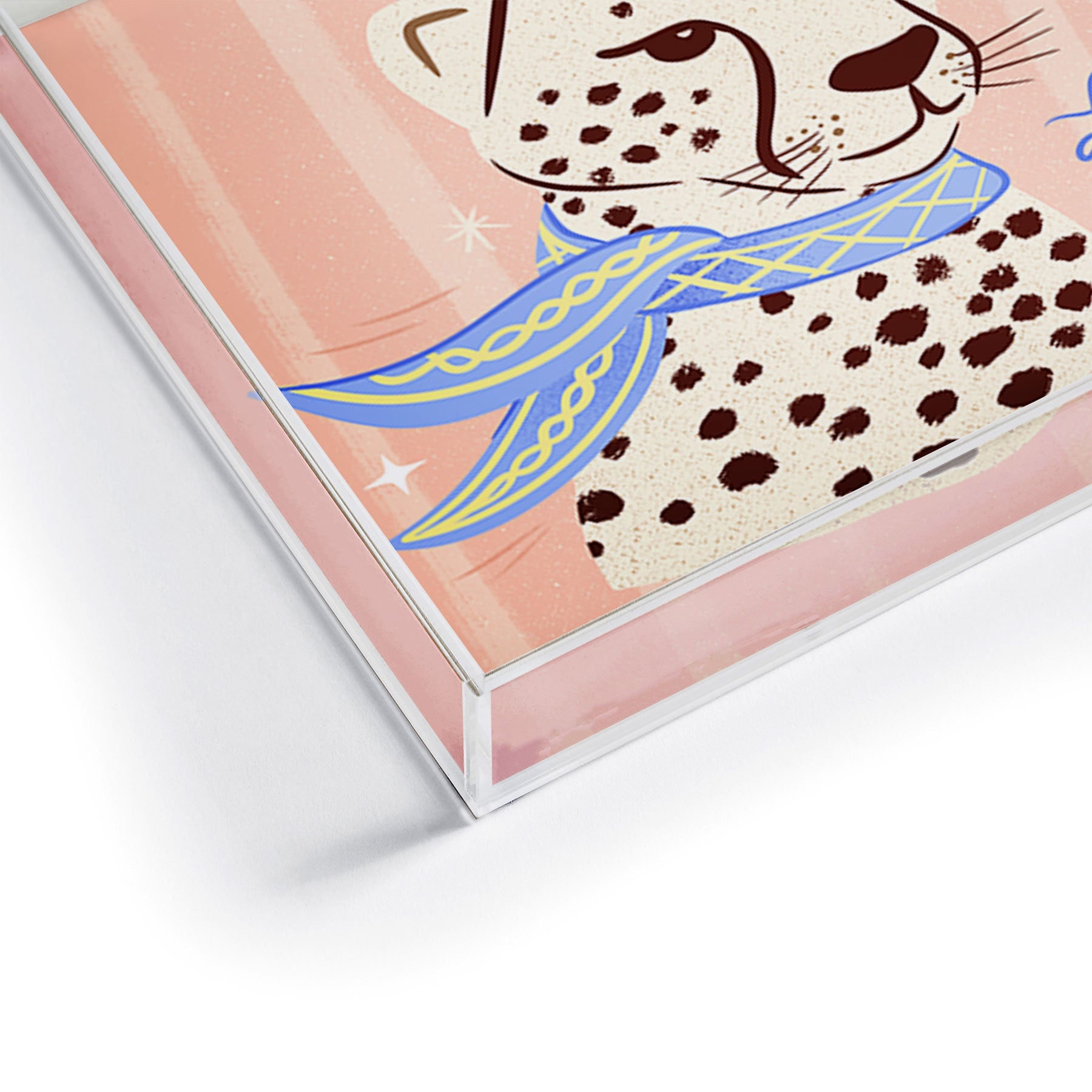Design by Spark La Cheetah Vita Acrylic Tray