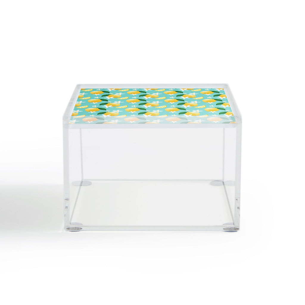 Design by Spark Lemon Florals Acrylic Box