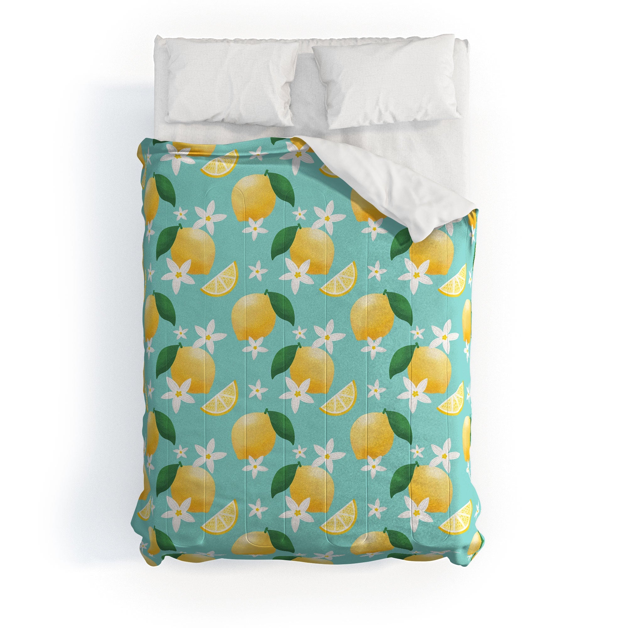 Design by Spark Lemon Florals Comforter