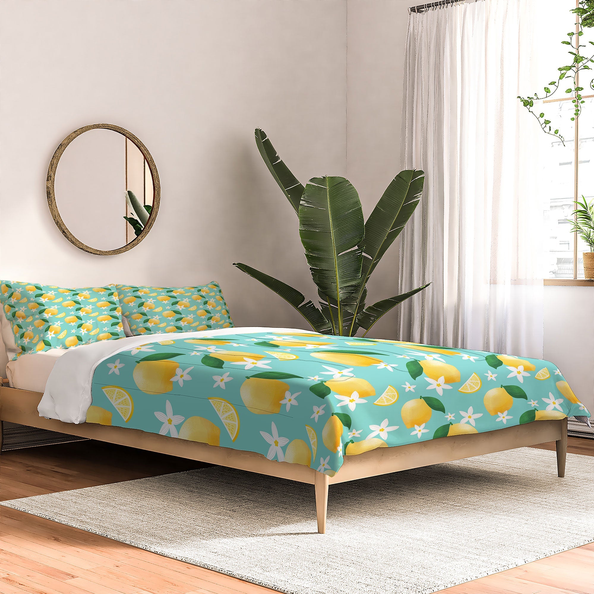 Design by Spark Lemon Florals Comforter