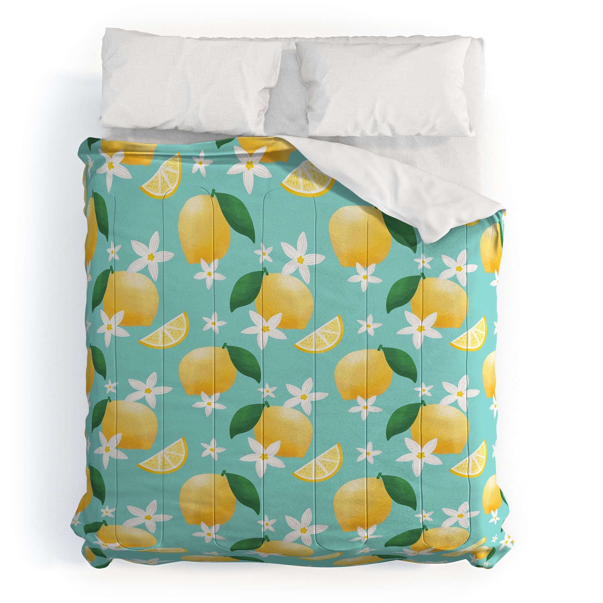 Design by Spark Lemon Florals Comforter