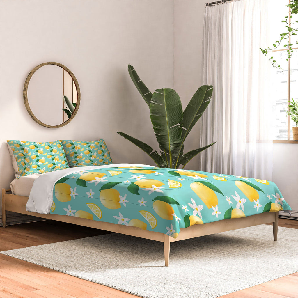 Design by Spark Lemon Florals Comforter