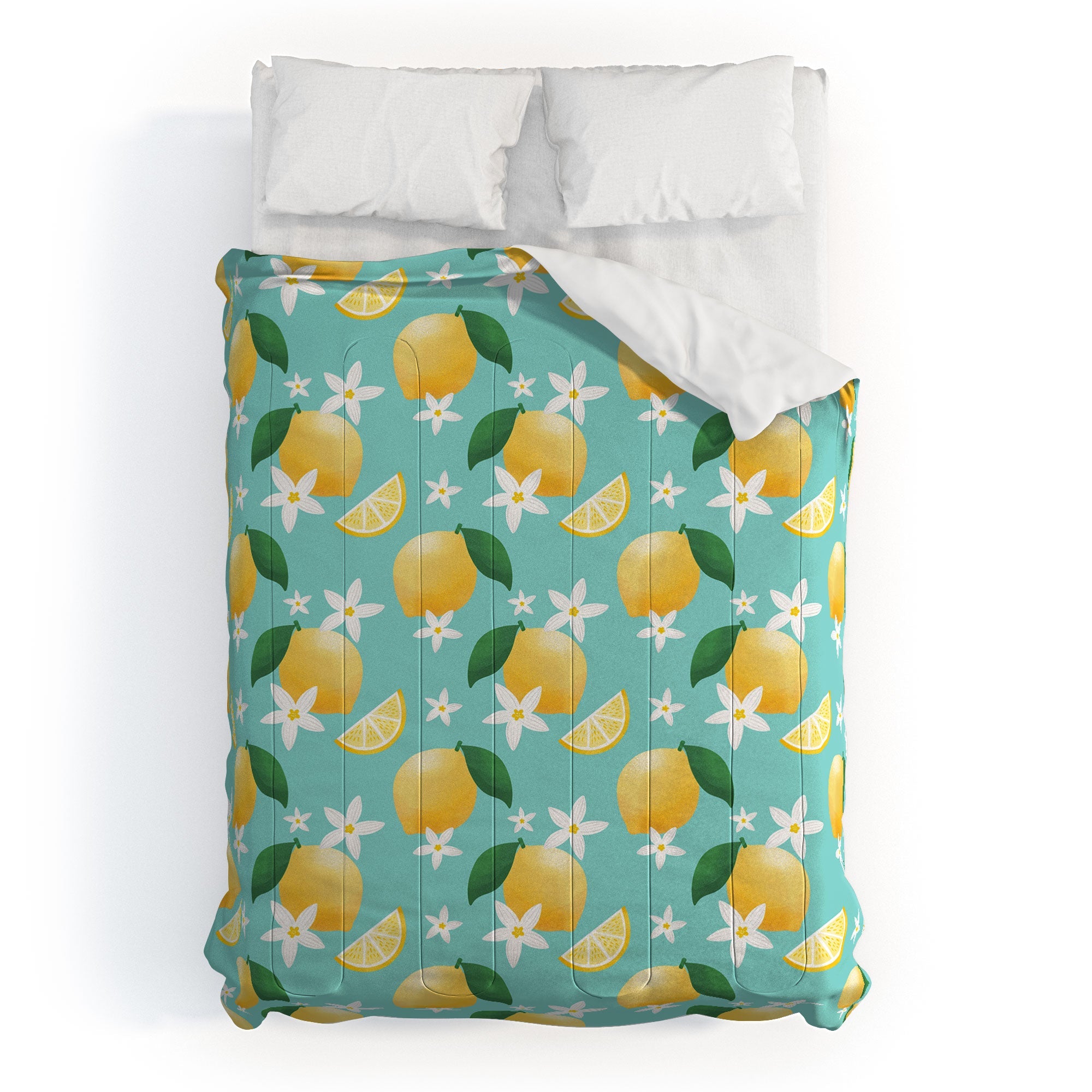 Design by Spark Lemon Florals Comforter