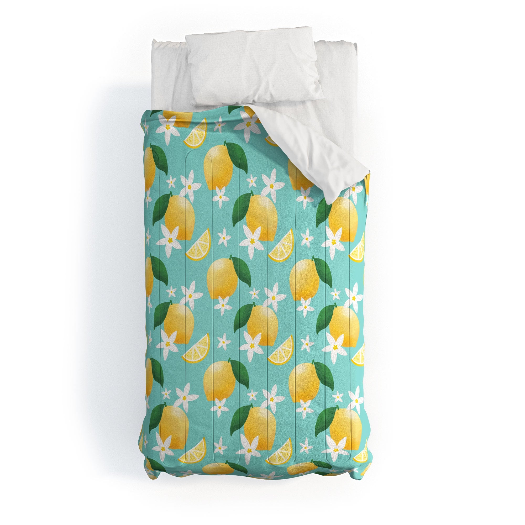 Design by Spark Lemon Florals Comforter
