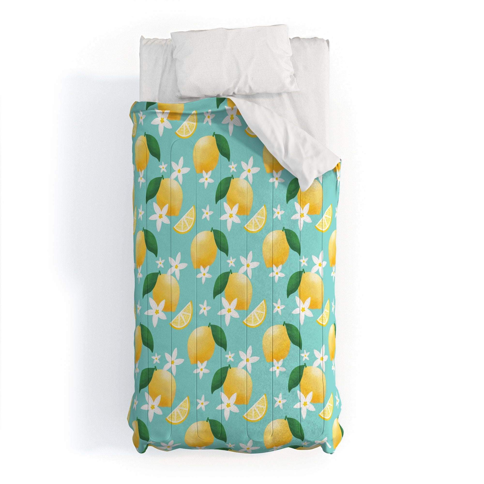 Design by Spark Lemon Florals Comforter