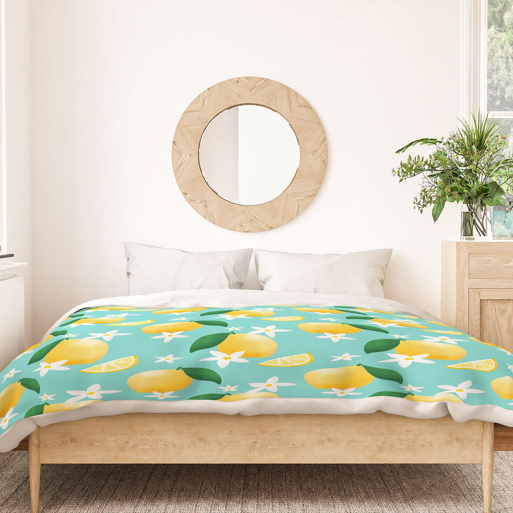 Design by Spark Lemon Florals Duvet Cover