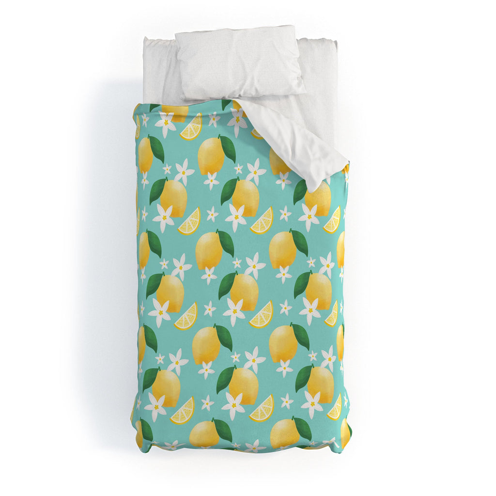 Design by Spark Lemon Florals Duvet Cover