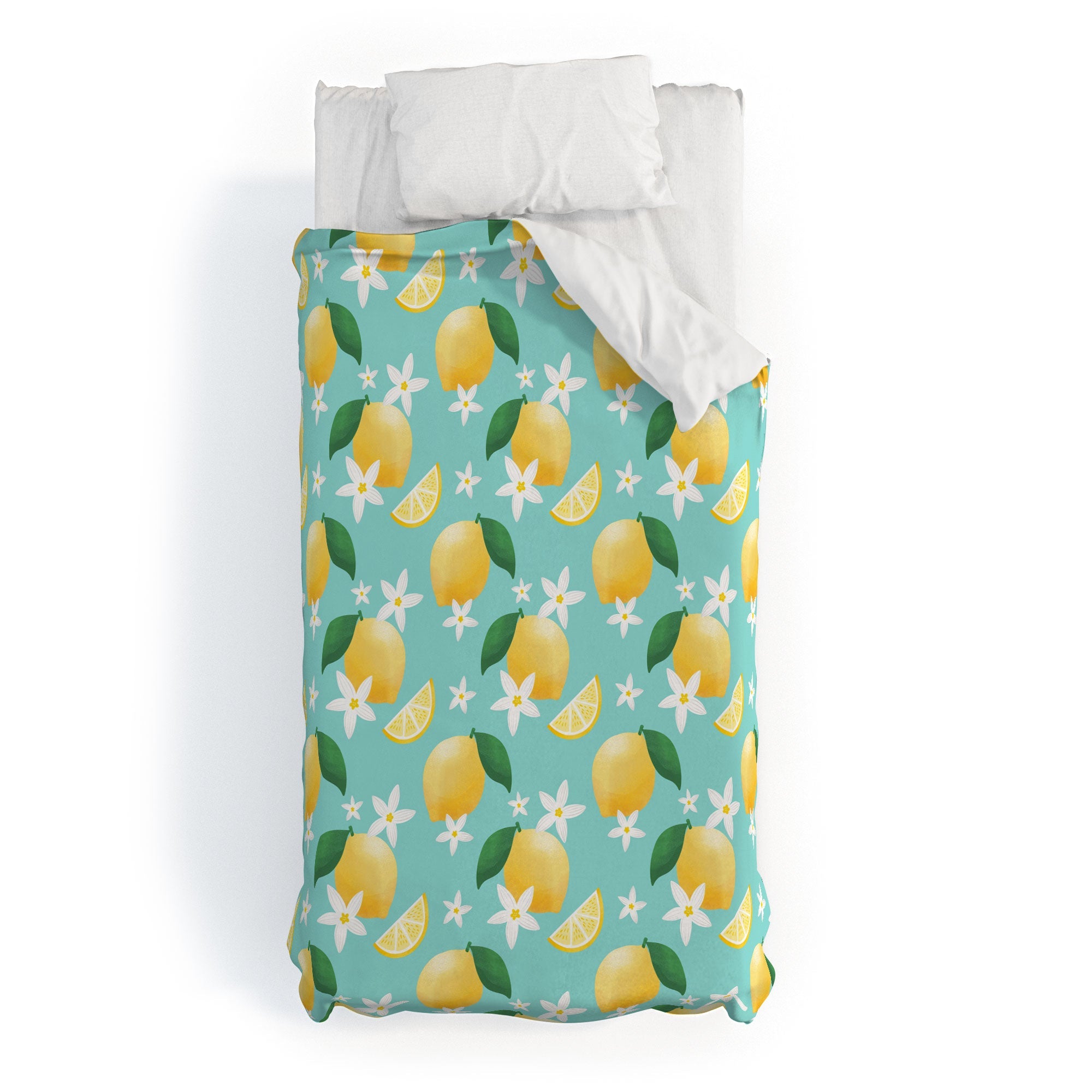 Design by Spark Lemon Florals Duvet Cover