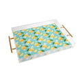 Design by Spark Lemon Florals Acrylic Tray