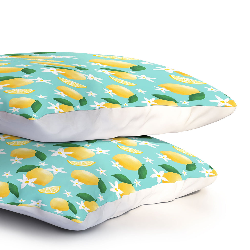 Design by Spark Lemon Florals Pillow Shams