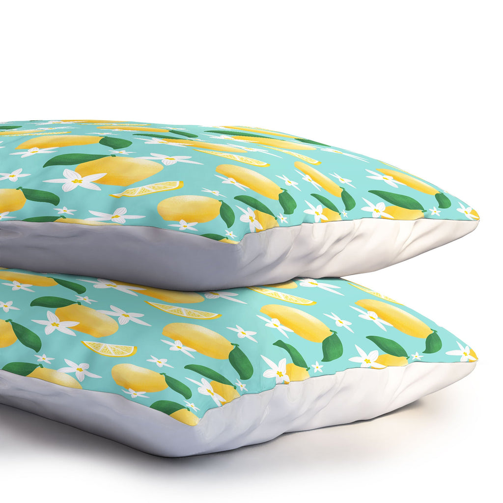 Design by Spark Lemon Florals Pillow Shams