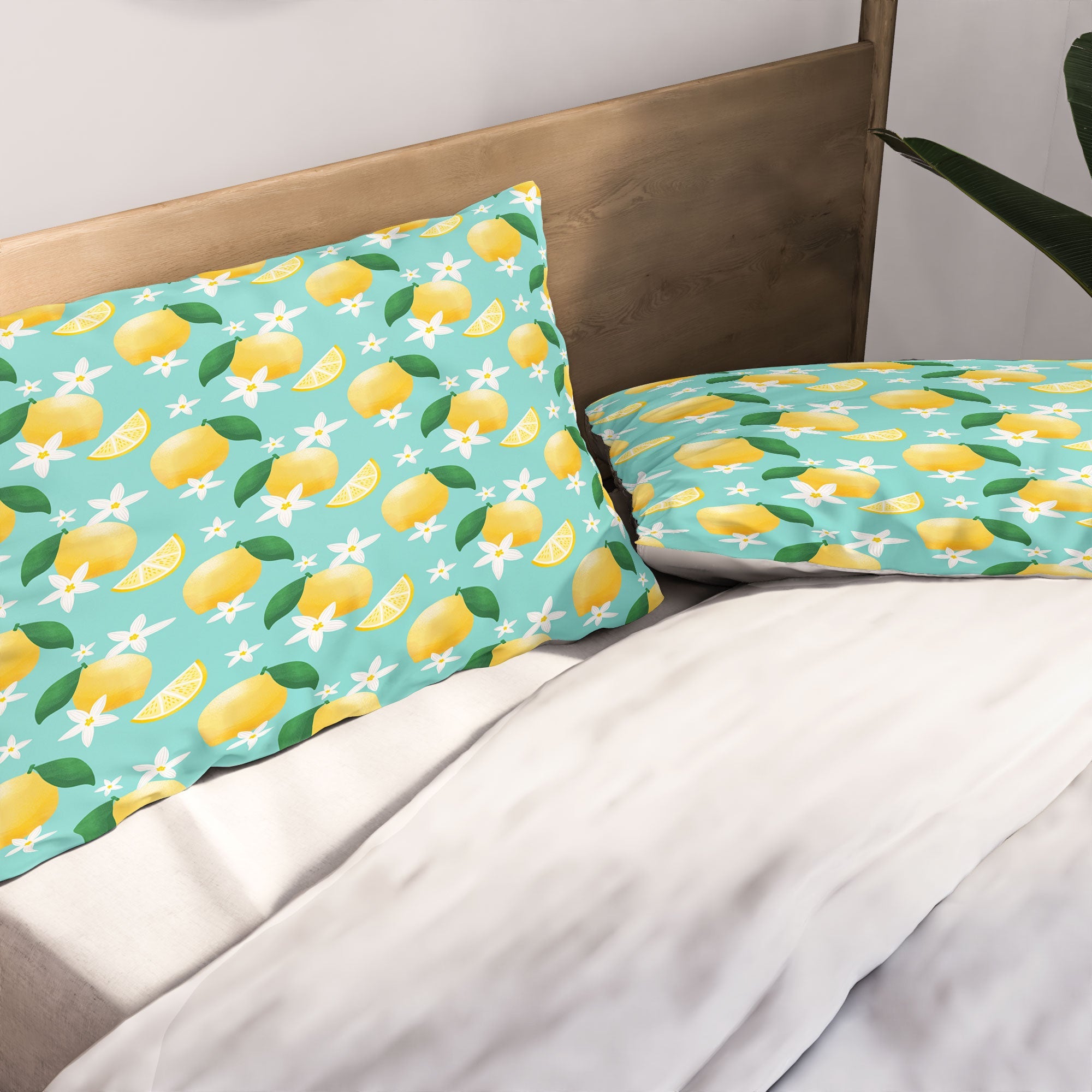 Design by Spark Lemon Florals Pillow Shams
