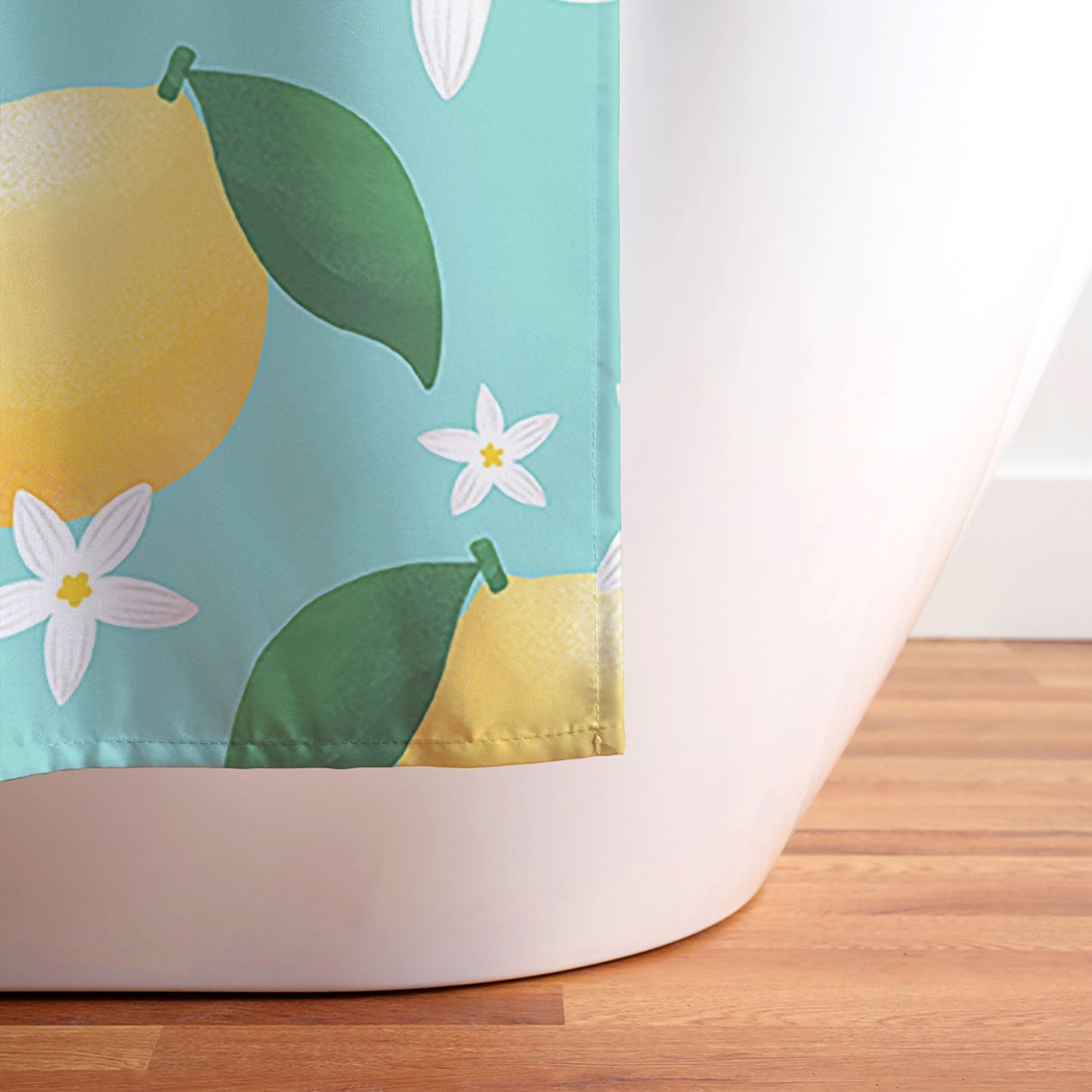 Design by Spark Lemon Florals Shower Curtain