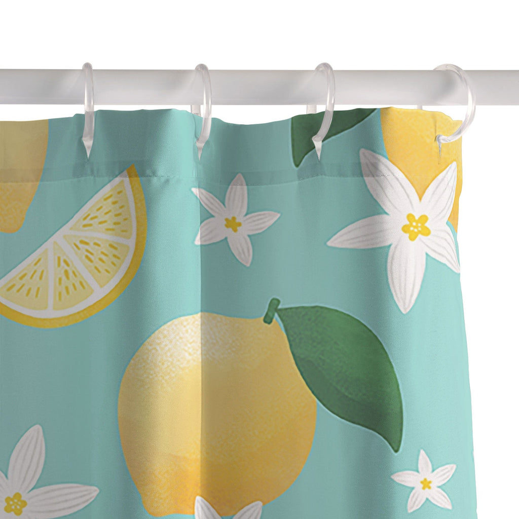 Design by Spark Lemon Florals Shower Curtain