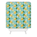 Design by Spark Lemon Florals Shower Curtain