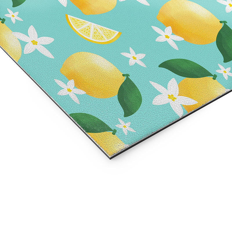Design by Spark Lemon Florals Welcome Mat