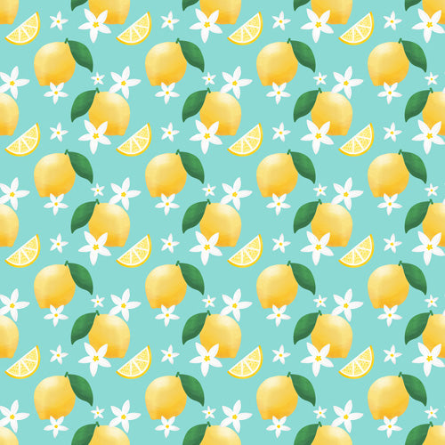 Design by Spark Lemon Florals Shower Curtain