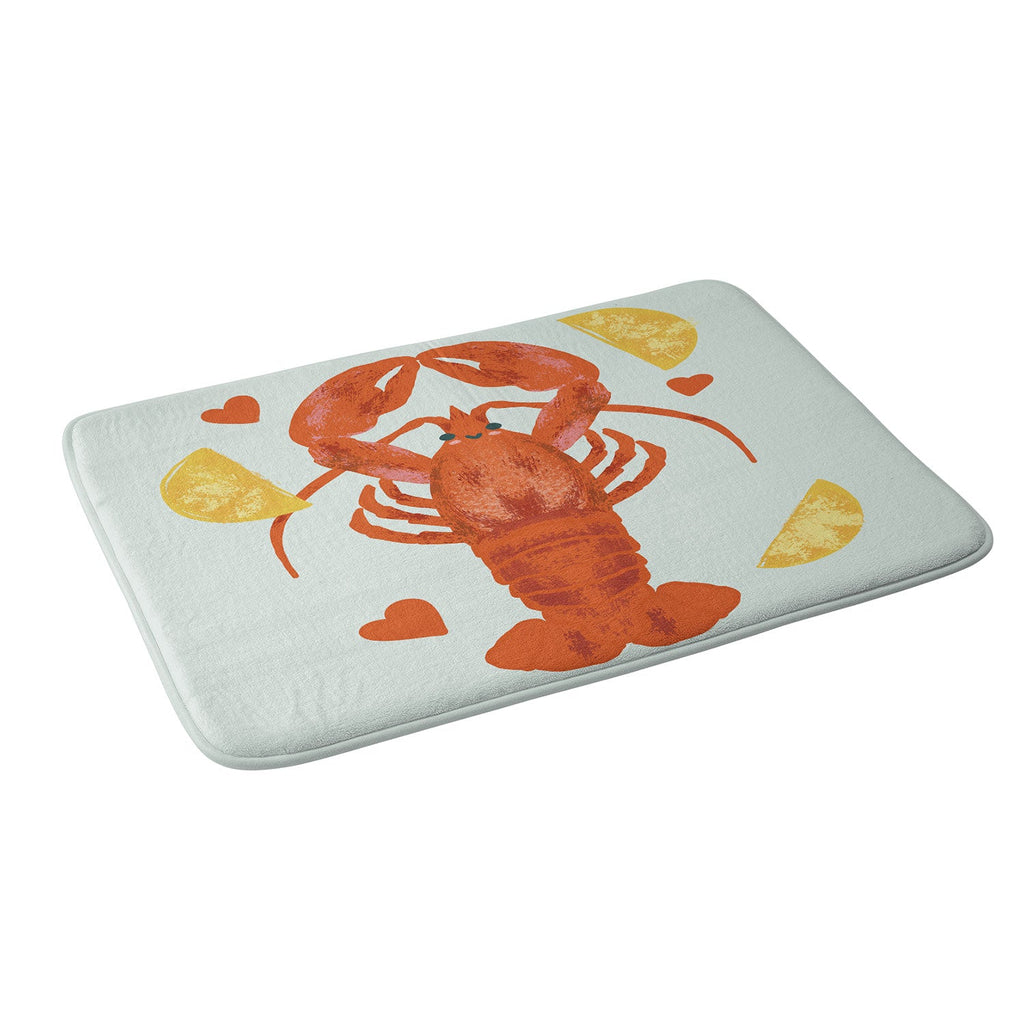 Design by Spark Lob You Lobster Memory Foam Bath Mat